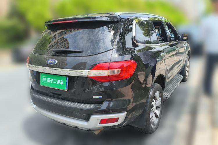 Used Ford Everest 2016 2.0T Gasoline Automatic 4x4 Flagship Edition Rear Right 45 Deg