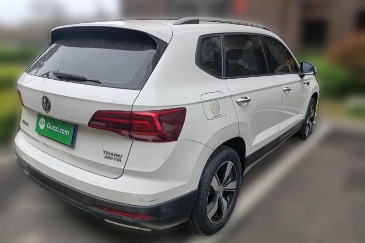 Used Volkswagen Tharu 2019 280TSI Two-Wheel Drive Comfort Edition China V Standard Rear Right 45 Deg