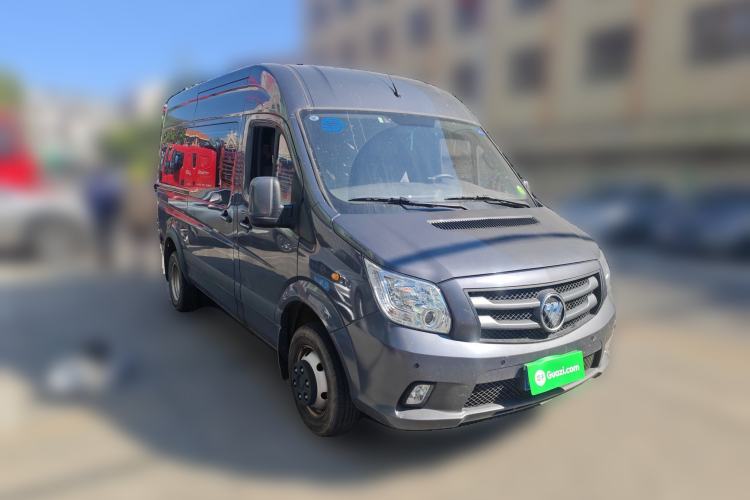 Used Foton Toano 2023 Cummins 2.8T Manual Jixiang Multi-Function Long-Wheelbase Mid-Roof Model with Rear Dual Tires Available in 7/9-Seater Configurations Front Right 45 Deg