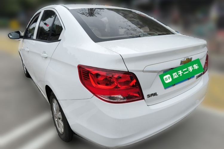 Used Chevrolet Sail 2015 Sail 3 1.3L AMT Ideal Edition Rear Left 45 Deg