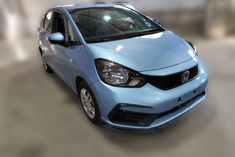 Used Honda Fit 2021 1.5L CVT Trend Edition Front Right 45 Deg