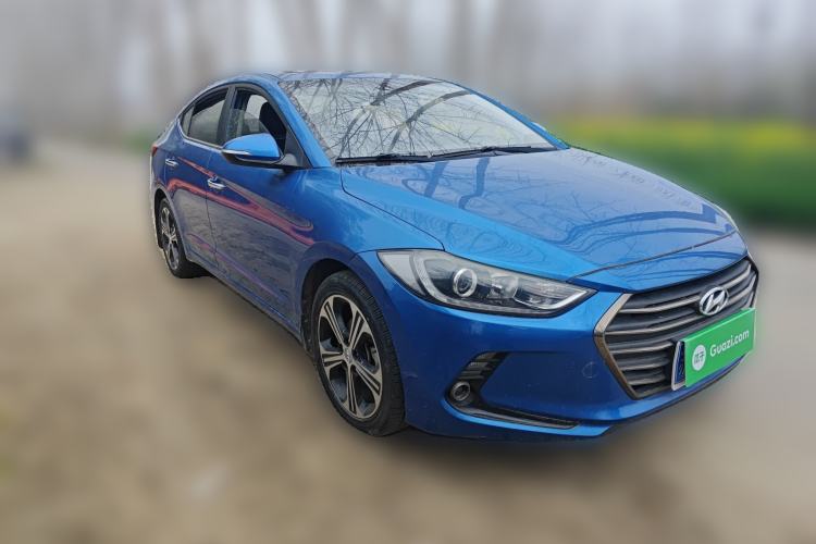 Used Hyundai Elantra (6th Generation / Lingdong) 2018 1.4T Dual-Clutch Xuan Dong · Dynamic Edition Front Right 45 Deg