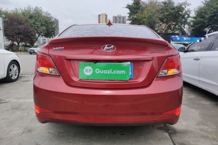 Used Hyundai Verna (older generation) 2016 1.4L Manual Smart GLS Trim Rear