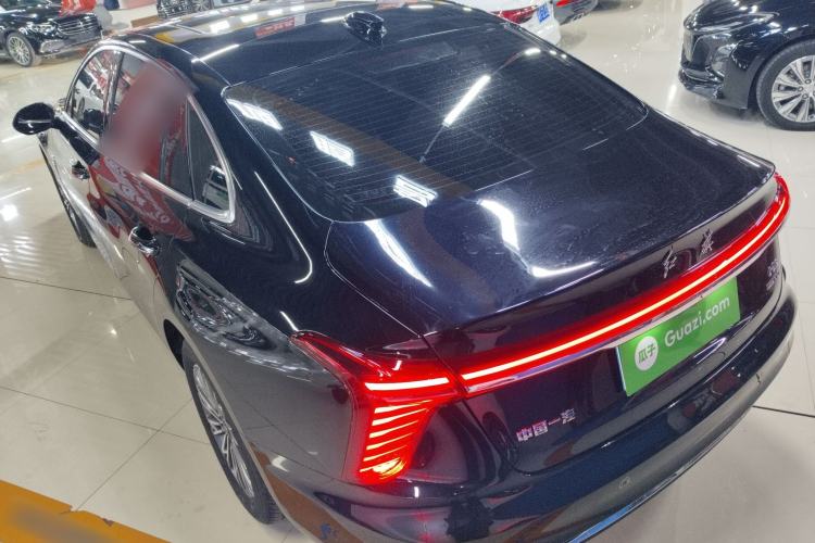 Used Hongqi H5 2025 1.5T DCT Qiyun 500 000th Unit Commemorative Edition Rear Left 45 Deg