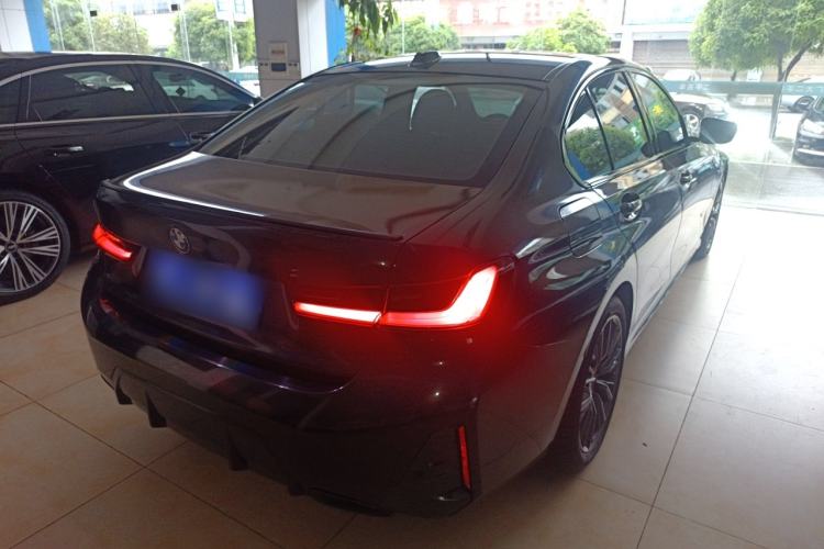 Used BMW 3 Series 2023 325i M Sport Night Edition Package Rear Right 45 Deg