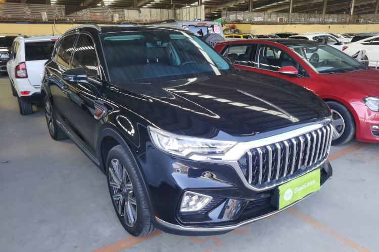 Used Hongqi HS5 2022 Facelifted Version 2.0T Smart Connect Flagship All-Wheel-Drive Edition Front Right 45 Deg