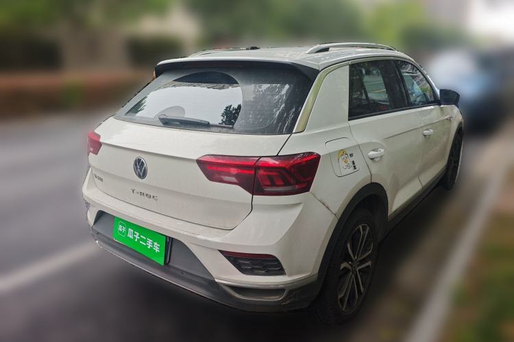 Used Volkswagen T-ROC 2022 280TSI DSG Two-Wheel Drive Comfort PLUS Rear Right 45 Deg