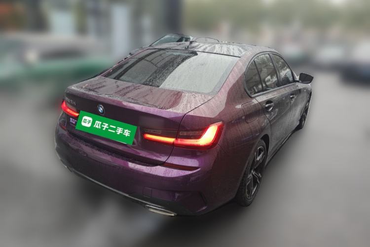 Used BMW 3 Series 2021 Restyled 325i M Sport Package Rear Right 45 Deg