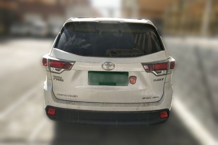 Used Toyota Highlander 2015 2.0T Four-Wheel Drive Luxury Edition 7-Seater Rear