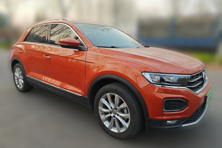 Used Volkswagen T-ROC 2018 230TSI DSG Two-Wheel Drive Advanced Version China V Standard Front Right 45 Deg