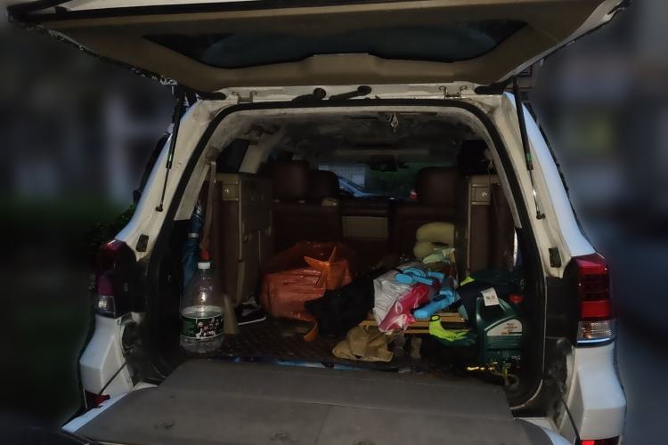 Used Toyota Land Cruiser 2007 4.7L Automatic VX-R Trunk