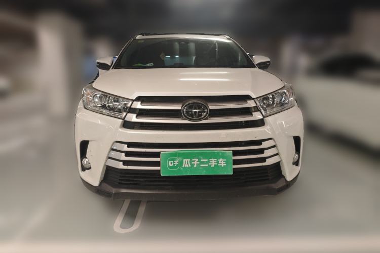 Used Toyota Highlander 2021 2.0T Four-Wheel Drive Luxury Edition 7 Seats Front