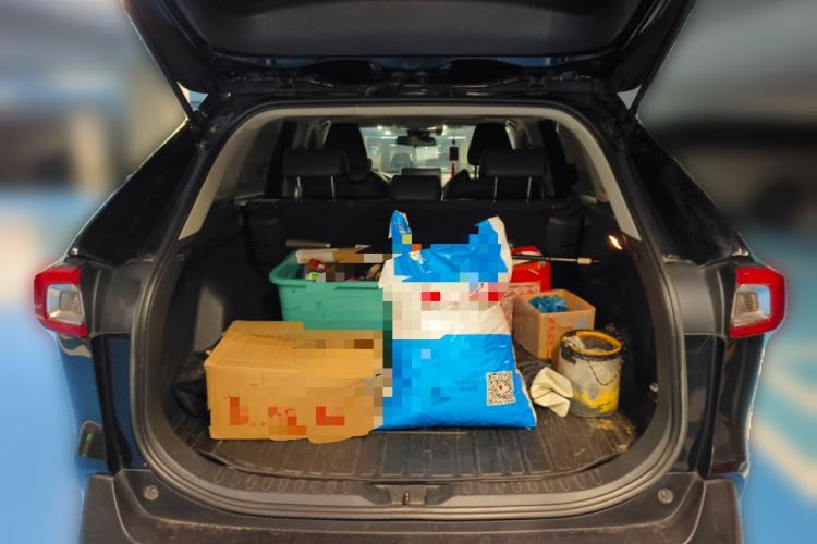 Used Toyota Wildlander 2020 Dual-Motor 2.5L E-CVT Four-Wheel Drive Luxury Edition Trunk