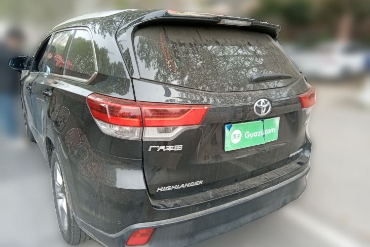 Used Toyota Highlander 2018 2.0T Four-Wheel Drive Luxury Version 7 Seats China VI Standard Rear Left 45 Deg