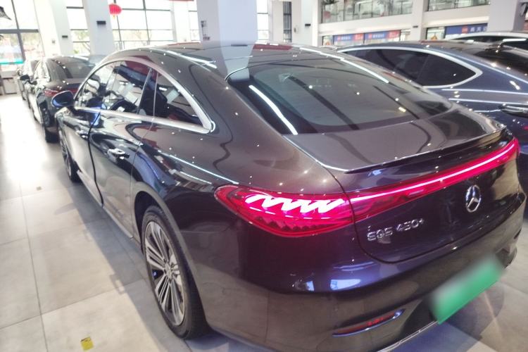 Used Mercedes-Benz EQS 2022 Updated Version 450+ Pioneer Edition Rear Left 45 Deg