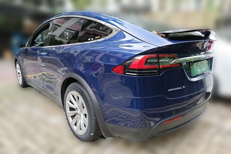 Used Tesla Model X 2016 X 75D Rear Left 45 Deg