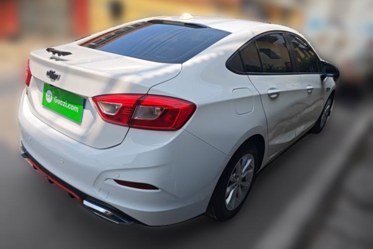 Used Chevrolet Cruze 2018 Hatchback 320 Automatic Pioneer Sunroof Edition Rear Right 45 Deg