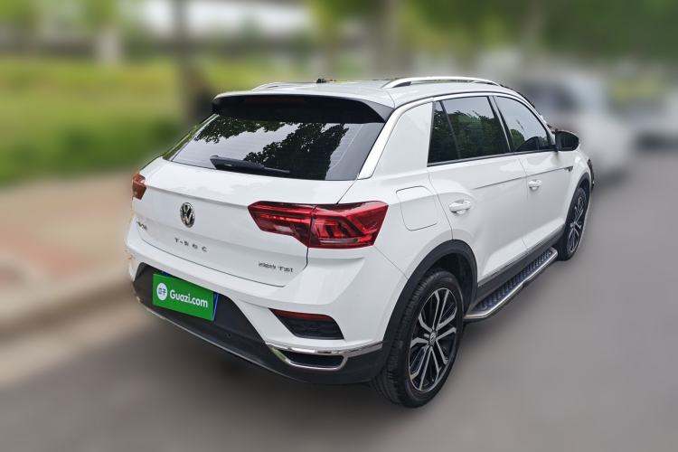 Used Volkswagen T-ROC 2020 280TSI DSG Two-Wheel Drive Comfort Version Rear Right 45 Deg