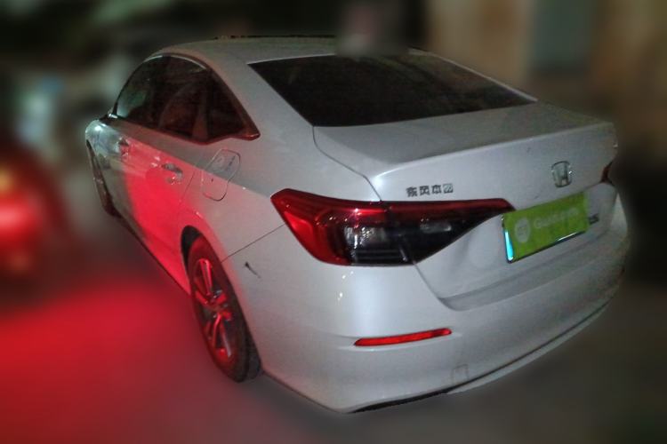 Used Honda Civic 2023 240TURBO CVT Dynamic Edition Rear Left 45 Deg