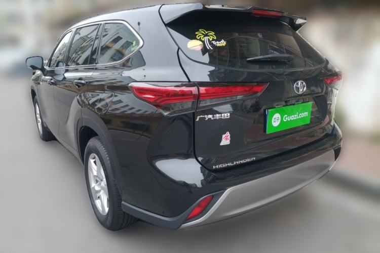 Used Toyota Highlander 2024 2.5L Smart Electric Hybrid Dual-Motor Two-Wheel-Drive Elite Edition 5 Seats Rear Left 45 Deg