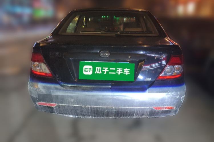 Used BYD F3 2008 1.5L Platinum Edition Practical G-i Model Rear