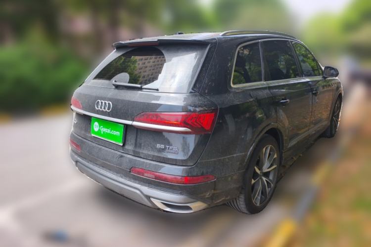 Used Audi Q7 2023 55 TFSI quattro S line Sport Edition Rear Right 45 Deg