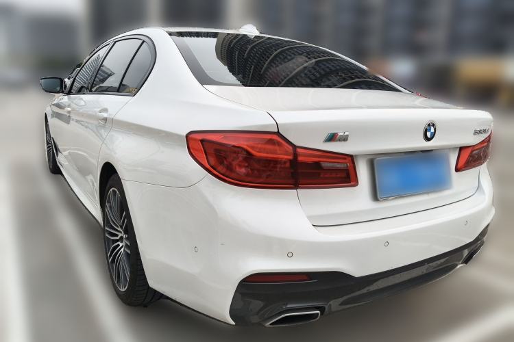 Used BMW 5 Series 2019 530Li Luxury Edition M Sport Package Rear Left 45 Deg