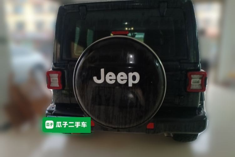 Used Jeep Wrangler 2019 2.0T Sahara Four-Door Version China VI Emission Standard Rear