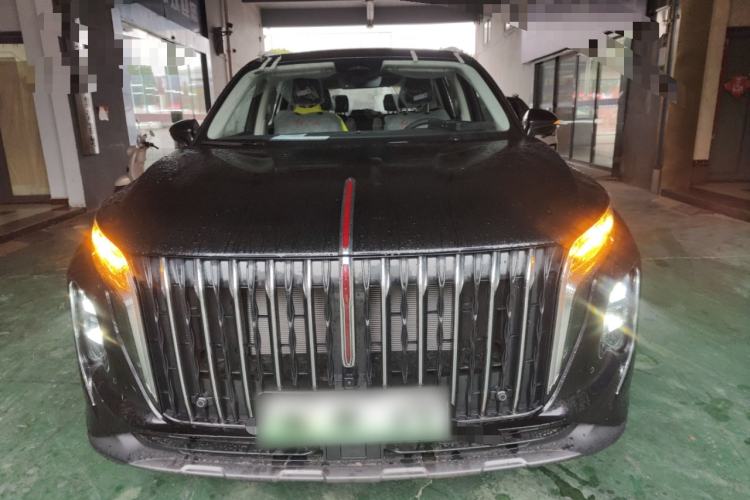 Used Hongqi HS7 PHEV 2025 Model 2.0T PHEV Four-Wheel Drive 2 Million Units Commemorative Edition 6-Seater