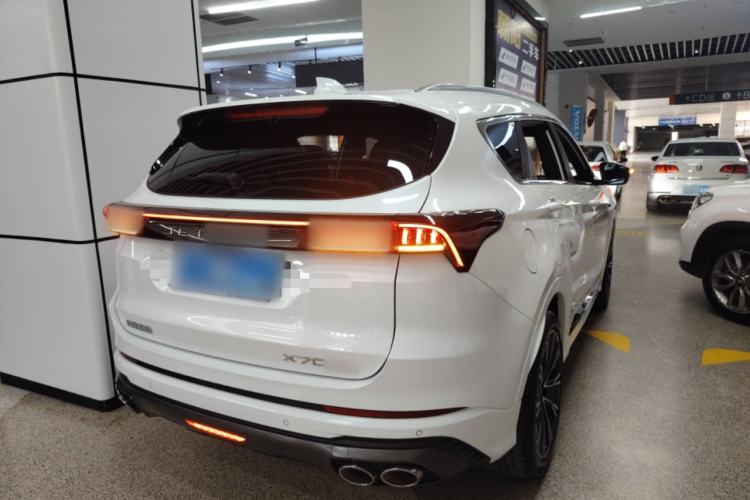 Used JETOUR X70 PLUS 2021 Zhuge 1.6T DCT Wuhou 5-Seater Rear Right 45 Deg