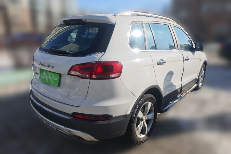 Used Zotye Domy X5 2015 1.5T CVT ZhiXian Model China IV Standard Rear Right 45 Deg