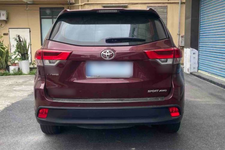 Used Toyota Highlander 2018 2.0T Four-Wheel Drive Luxury Edition 7 Seats China V Emission Standard Exterior 5