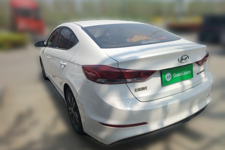 Used Hyundai Elantra (6th Generation / Lingdong) 2016 1.6L Manual ZhiXuan·Youth Edition Rear Left 45 Deg