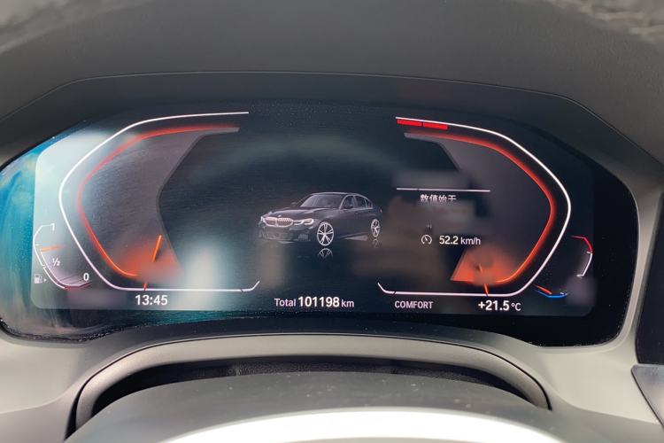 Used BMW 3 Series 2021 325Li M Sport Shadowline Package Instrument Cluster