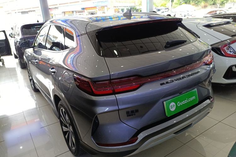 Used BYD Song PLUS New Energy 2023 Champion Edition DM-i 110KM Flagship Model Rear Left 45 Deg