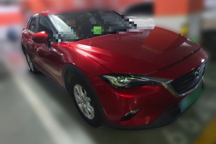 Used Mazda CX-4 2018 2.0L Automatic Two-Wheel Drive Blue Sky Dynamic Version China V Standard Front Right 45 Deg