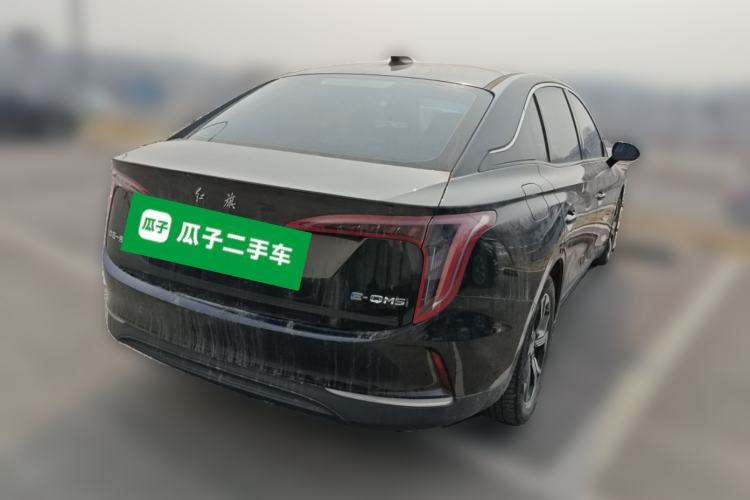 Used Hongqi E-QM5 2023 Revised Version Basic Travel Edition Rear Right 45 Deg