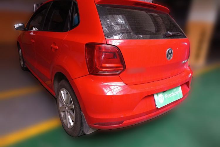 Used Volkswagen Polo 2014 1.6L Automatic Comfort Edition Rear Left 45 Deg
