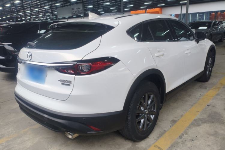 Used Mazda CX-4 2020 2.0L Automatic Two-Wheel Drive Blue Sky Dynamic Edition Rear Right 45 Deg