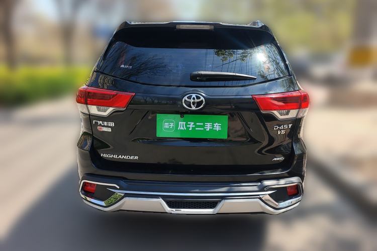 Used Toyota Highlander 2018 2.0T Four-Wheel Drive Elite Edition 7 Seats China VI Standard Rear