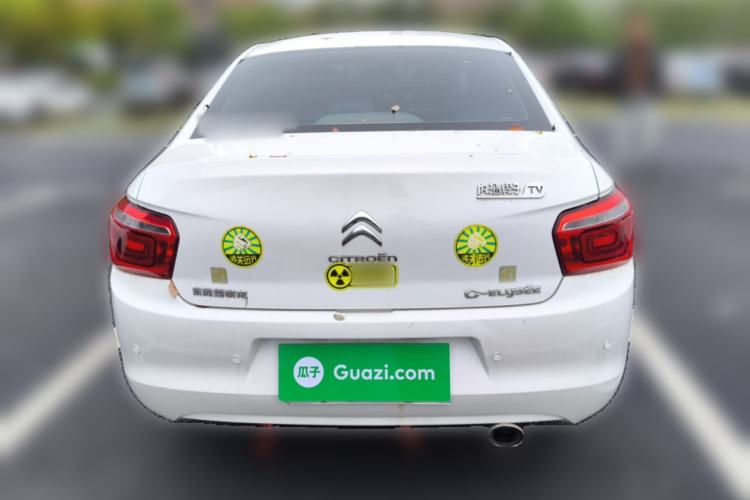 Used Citroen Elysee 2017 1.6L Manual Fashion Model Rear