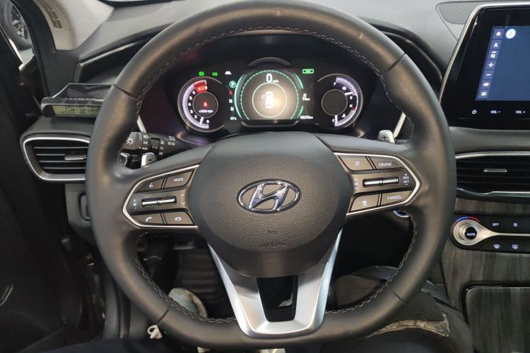 Used Hyundai Santa Fe 2019 380 TGDi TOP Automatic Two-Wheel Drive Flagship Version China VI Standard Steering Wheel