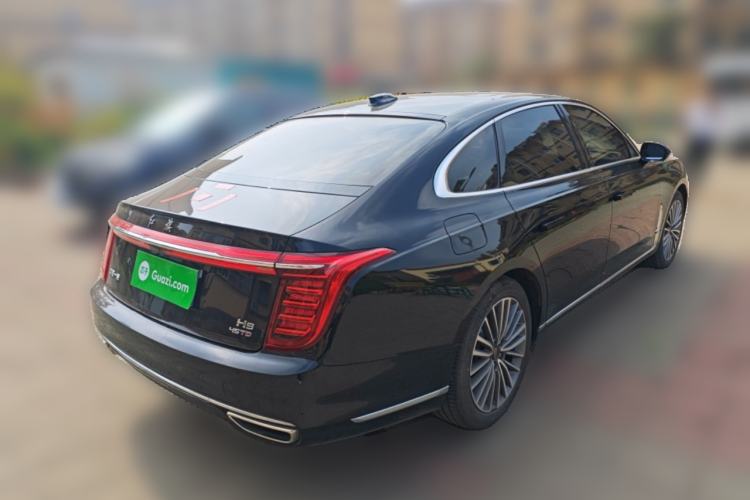 Used Hongqi H9 2020 2.0T Smart Connect Flagship Edition Rear Right 45 Deg