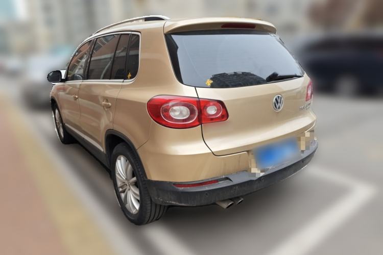 Used Volkswagen Tiguan 2012 2.0 TSI Automatic All-Wheel Drive Flagship Edition Rear Left 45 Deg