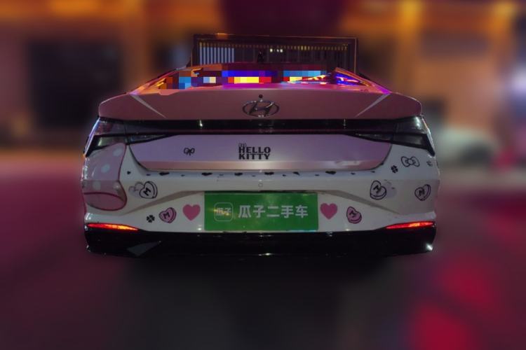 Used Hyundai Elantra 2021 1.5L CVT GLX Elite Edition Rear