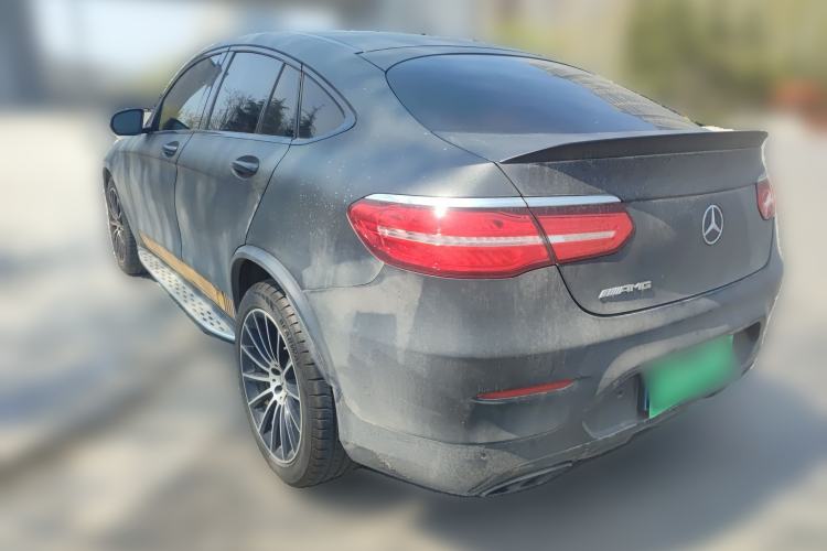 Used Mercedes-Benz GLC AMG 2017 AMG GLC 43 4MATIC Coupe SUV Rear Left 45 Deg