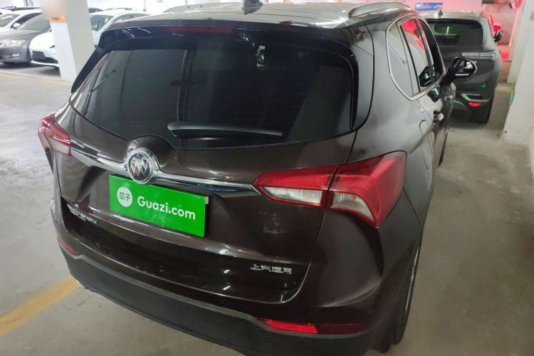 Used Buick Envision 2018 28T Four-Wheel Drive Luxury Model Rear Right 45 Deg