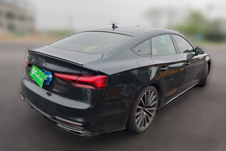 Used Audi A5 2024 Sportback 40 TFSI quattro Luxury Dynamic Model Rear Right 45 Deg