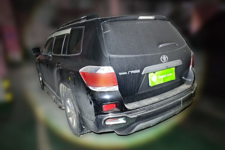 Used Toyota Highlander 2012 2.7L 2WD 5-Seater Elite Edition Rear Left 45 Deg