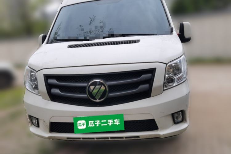 Used Foton Toano 2024 Geely Xianghuo Van 2.5T Manual Extended Wheelbase Mid-Roof Design Rear Dual Tires 3-Seater Front